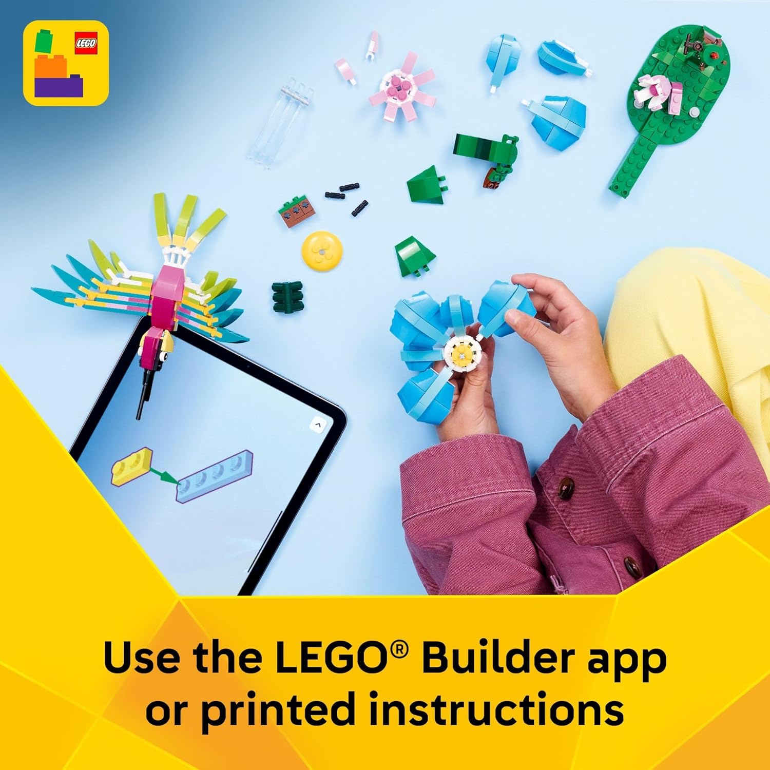 Creator 3 in1 Wild Animals: Colorful Hummingbird by Lego