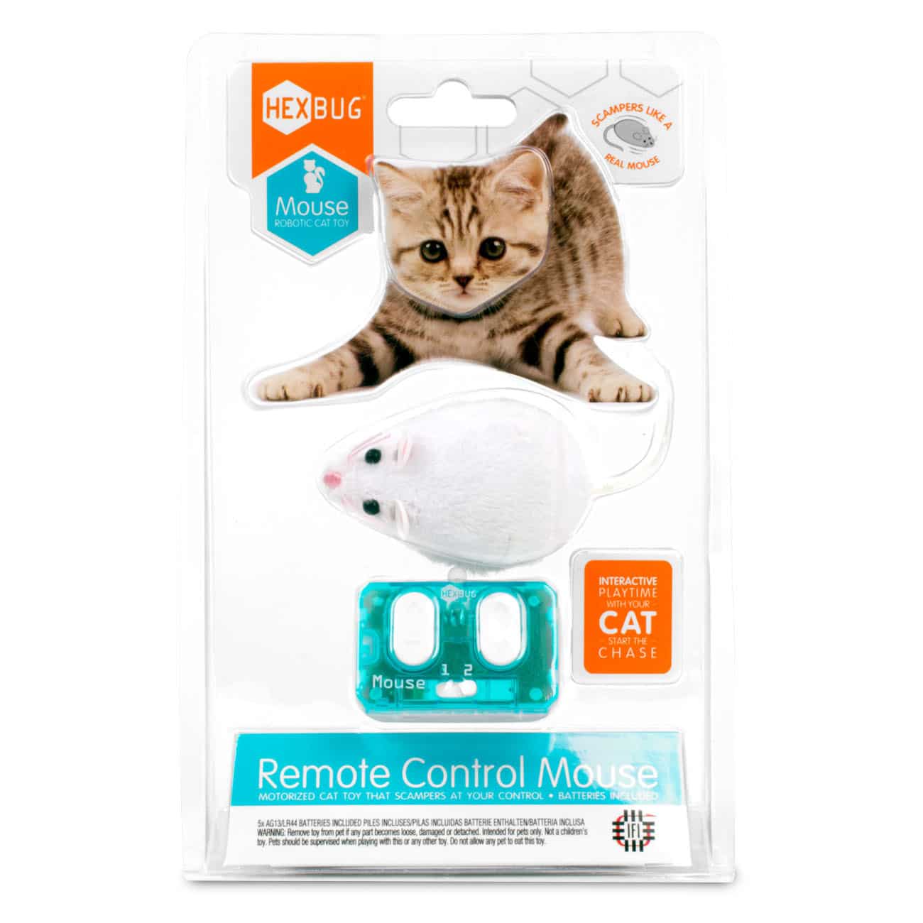 HEXBUG Remote Control Mouse Cat Toy by Hexbug