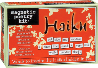 Haiku Magnetic Poetry by Magnetic Poetry