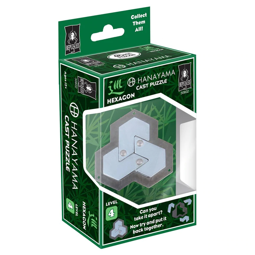 Hanayama Hexagon Level 4 by University Games