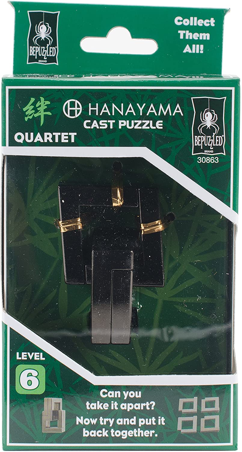 Hanayama Quartet - Level 6 – A2Z Science & Toys