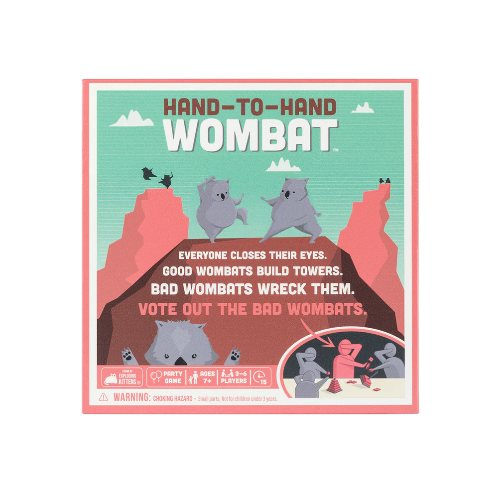 Hand to Hand Wombat-by-Exploding Kittens LLC