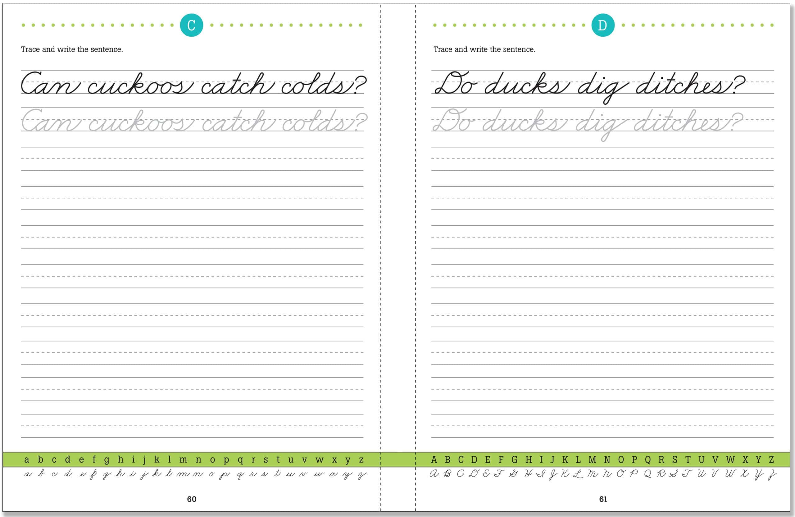 Handwriting Learn Cursive by Peter Pauper Press 3
