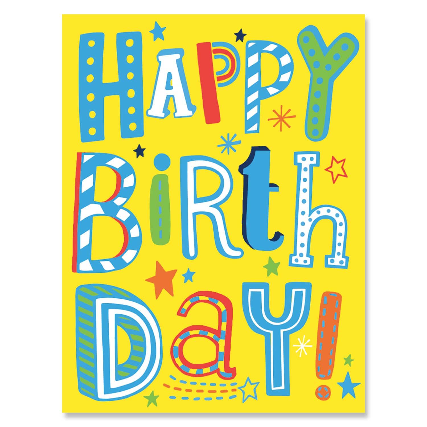 Happy Birthday Enclosure Card by Peaceable Kingdom