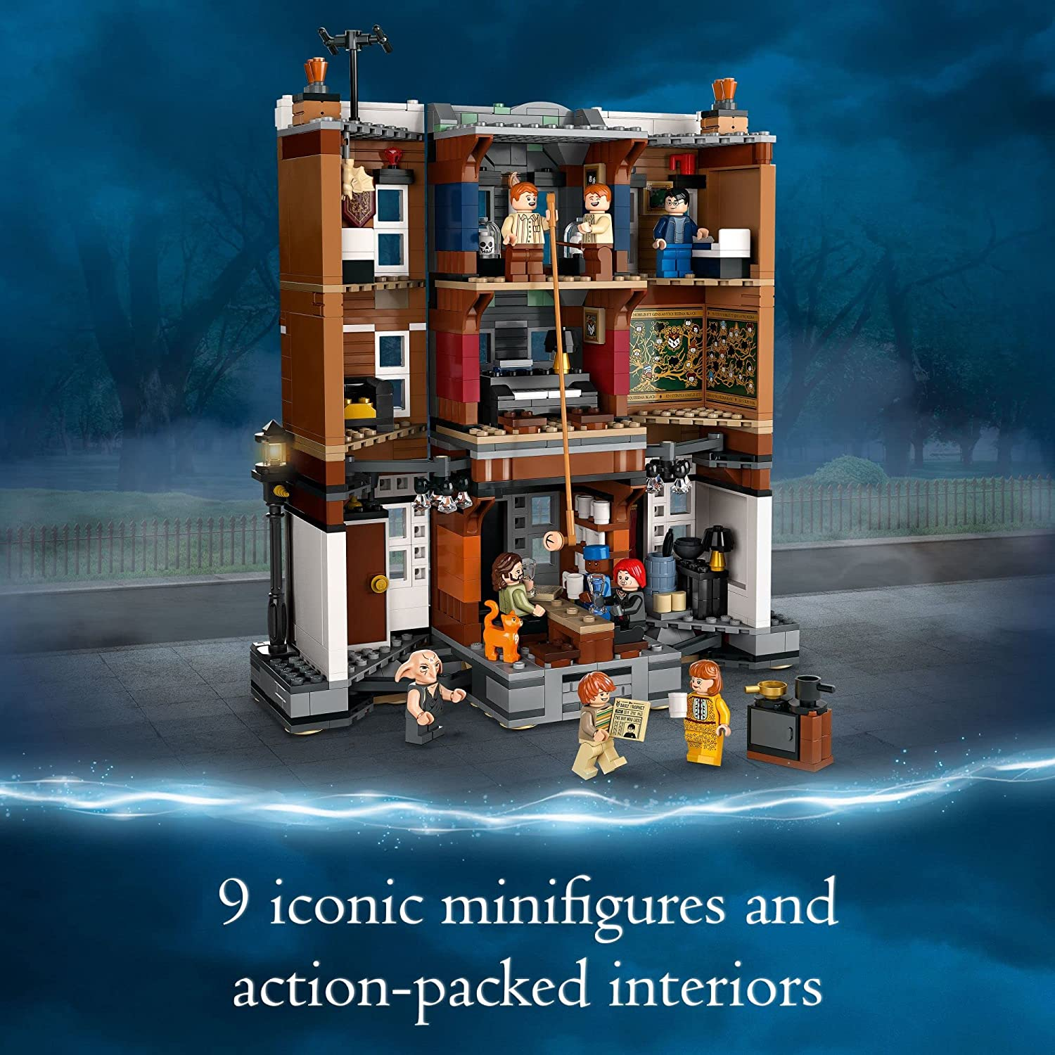 Harry Potter 12 Grimmauld Place by Lego 3