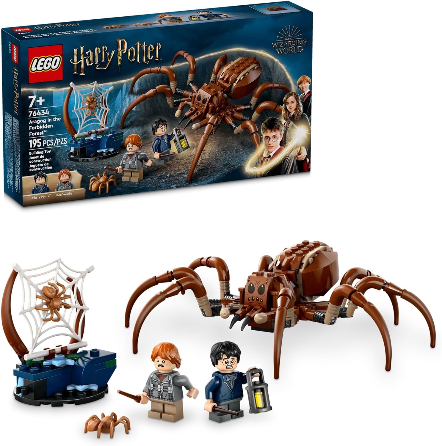 Harry Potter Aragog in The Forbidden Forest-by-Lego