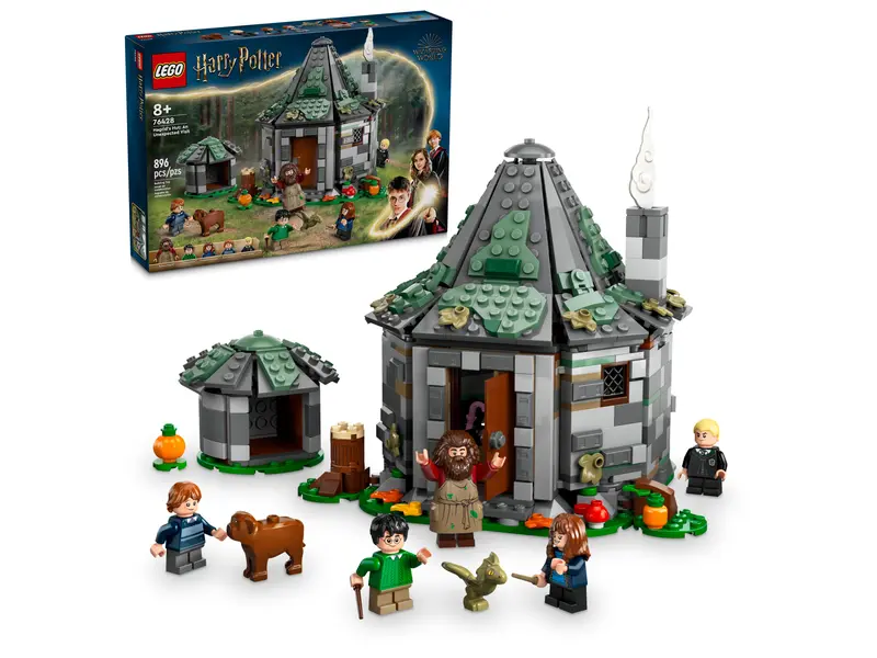 Harry Potter Hagrid's Hut: An Unexpected Visit-by-Lego