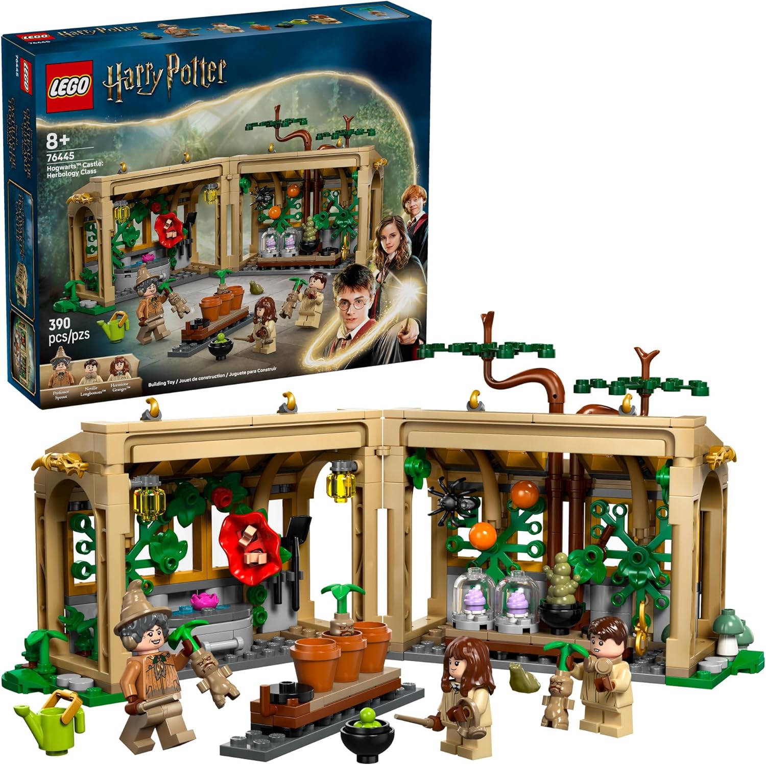 Harry Potter Hogwarts Castle: Herbology Class-by-Lego