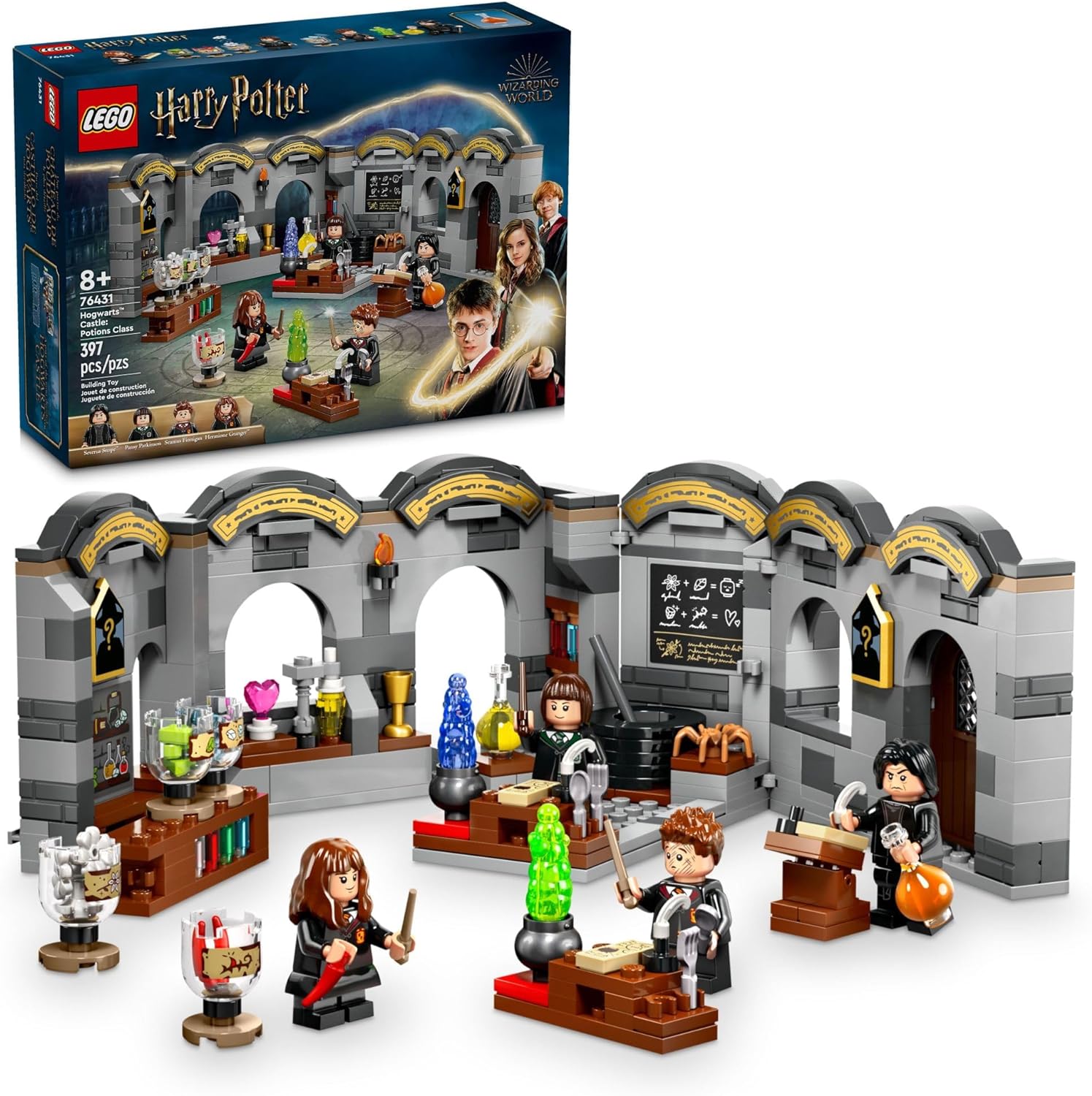 Harry Potter Hogwarts Castle: Potions Class-by-Lego