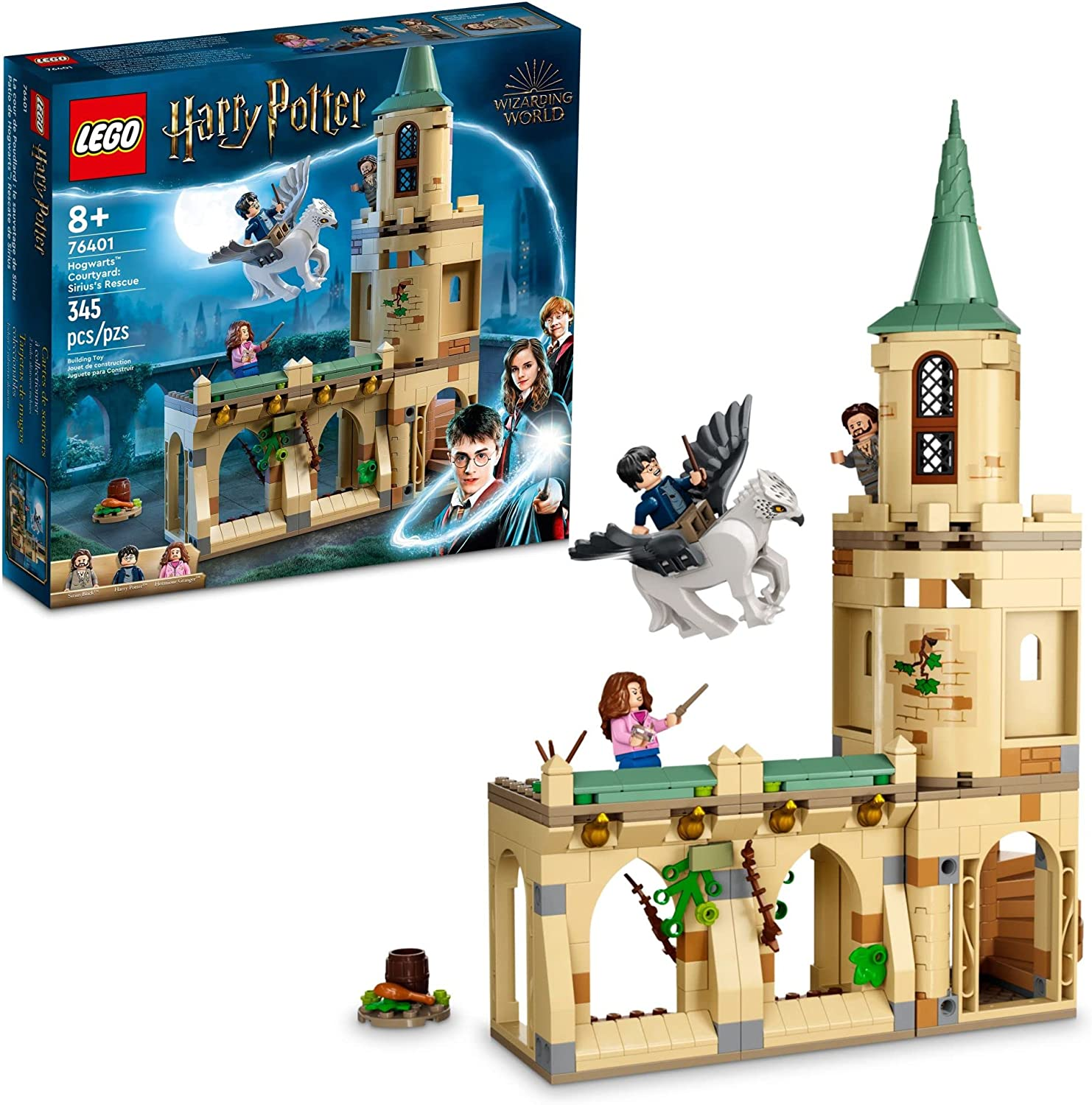 Harry Potter Hogwarts Courtyard Siriuss Rescue by Lego