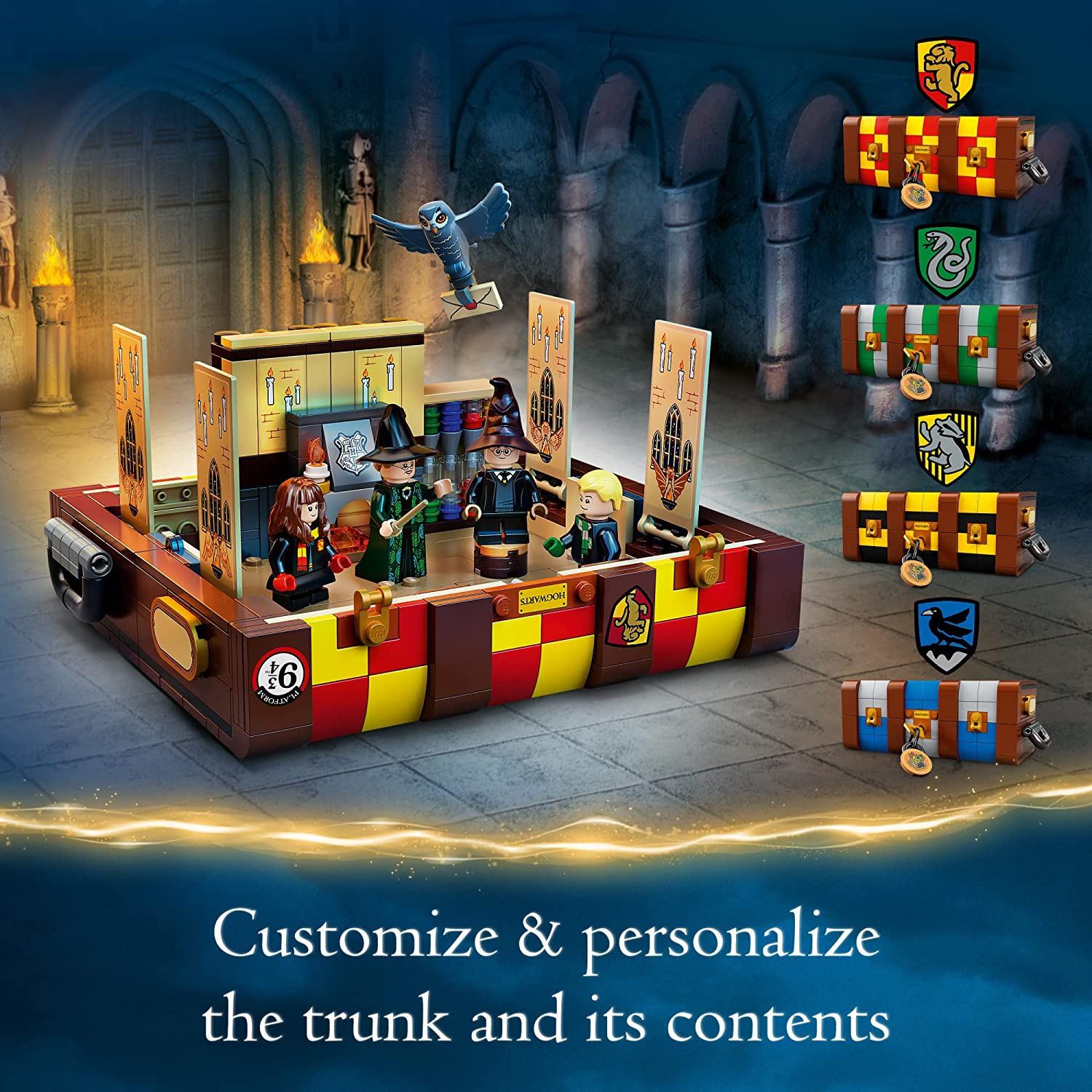 Harry Potter Hogwarts Magical Trunk by Lego 2