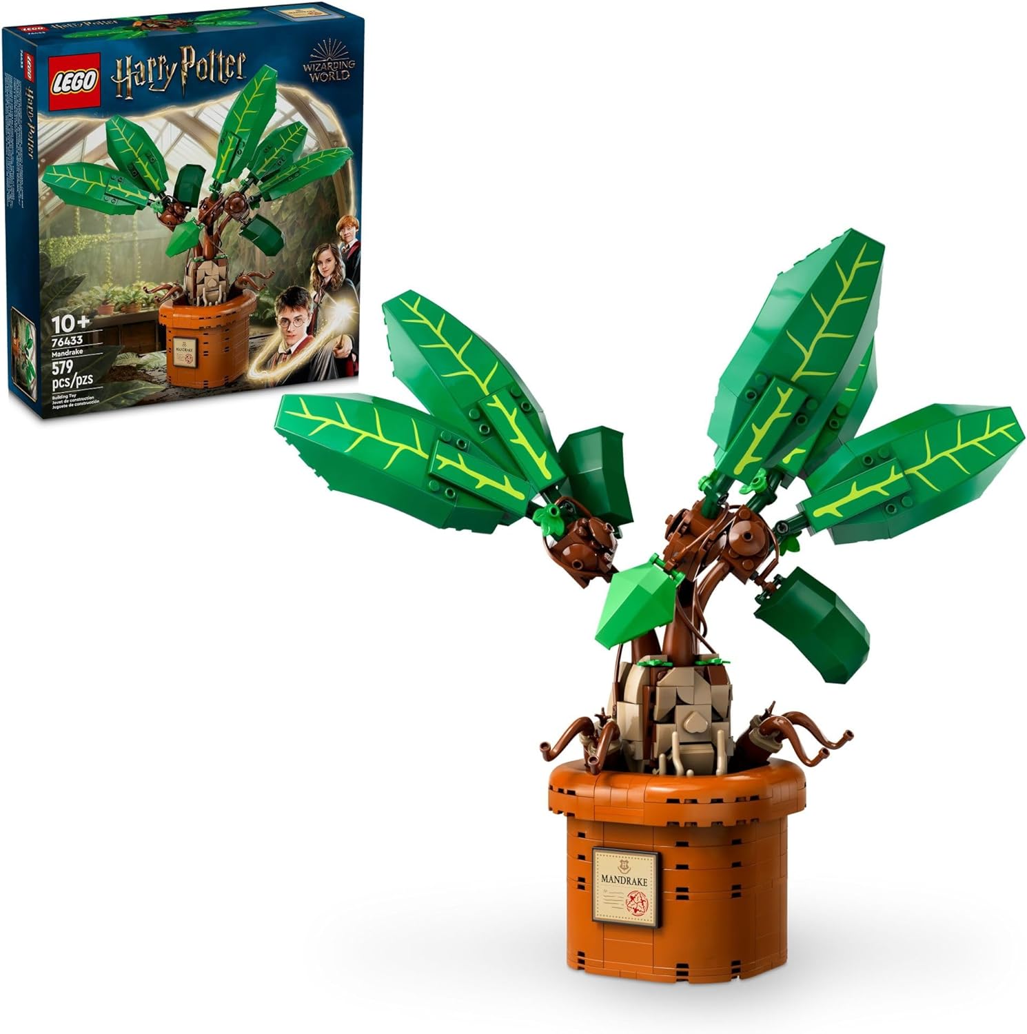 Harry Potter Mandrake Figure-by-Lego