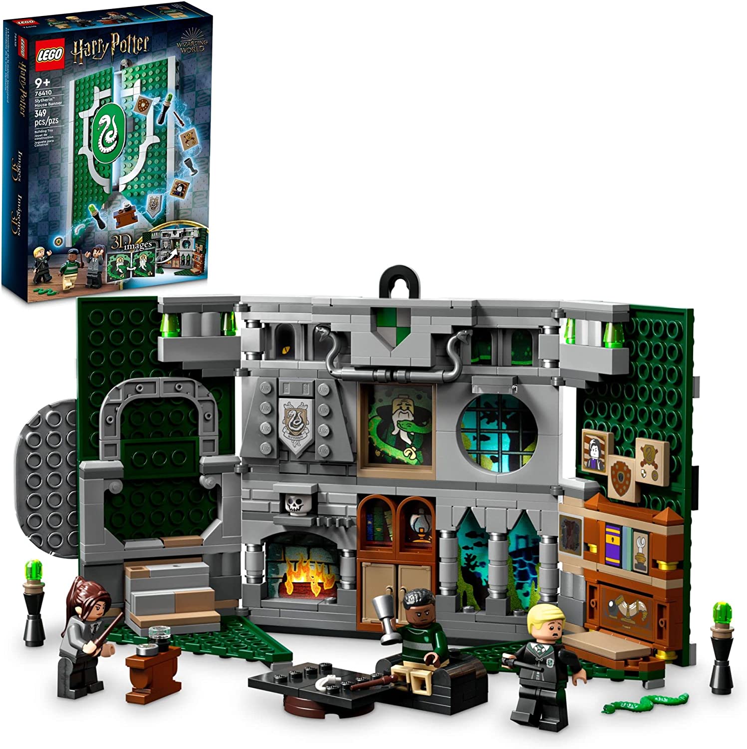 Harry Potter Slytherin House Banner-by-Lego