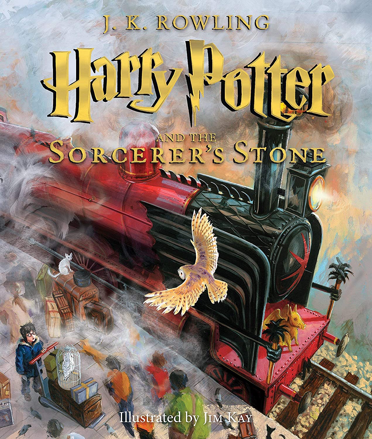 Harry Potter and The Sorcerers Stone The Illustrated Edition by Scholastic