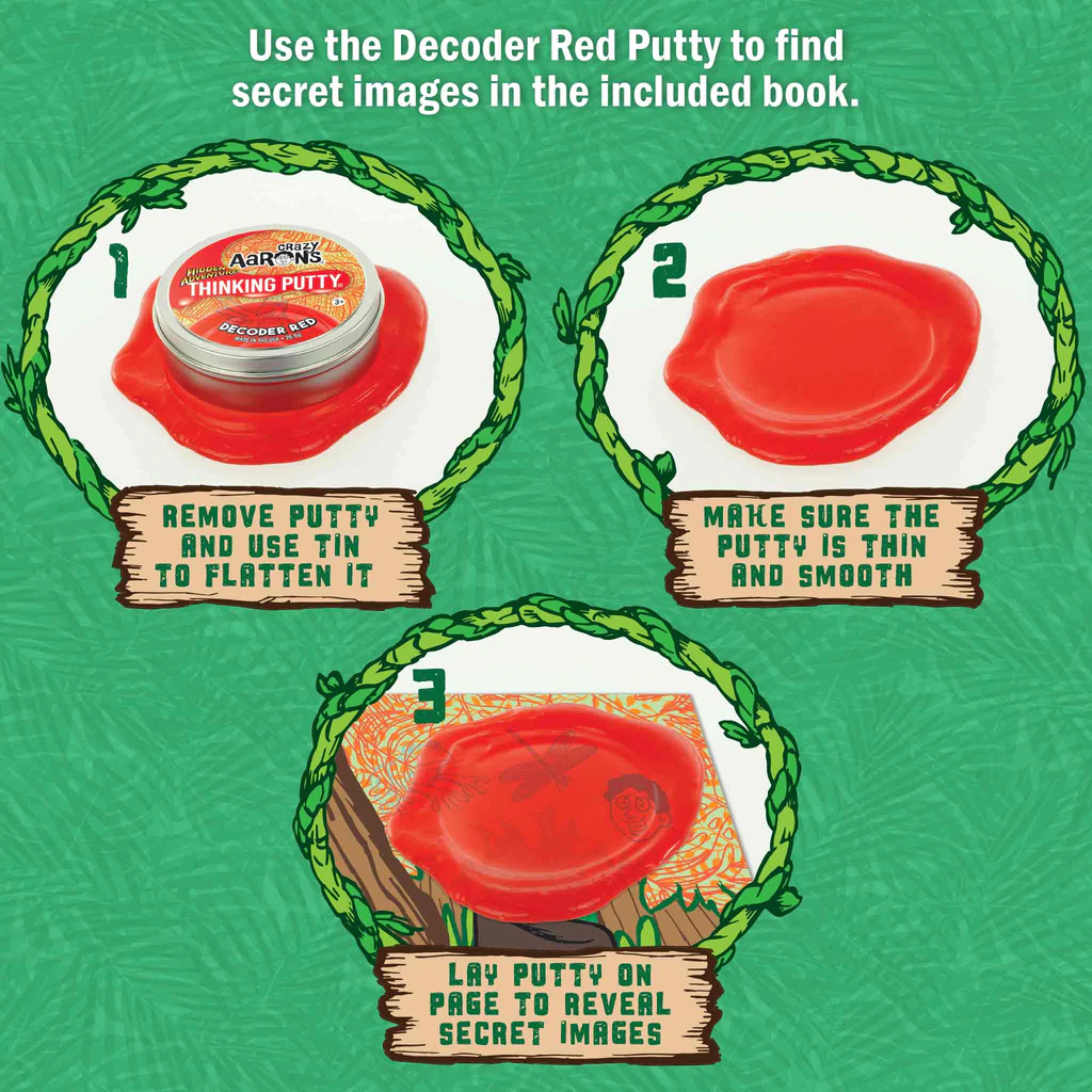 Hidden Adventure Decoder Kit by Crazy Aarons Putty World 3