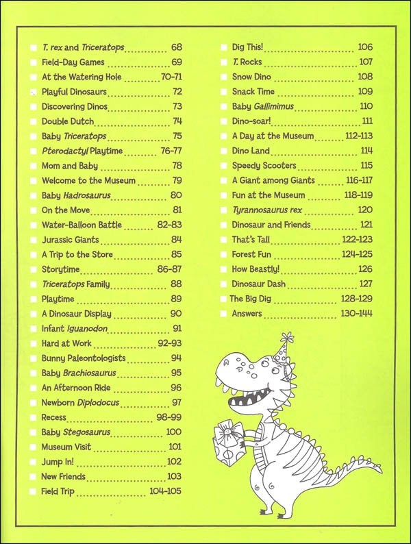 Highlights Hidden Pictures Dinosaur Puzzles by Penguin Random House 2