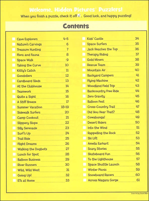 Highlights Hidden Pictures Discovery Puzzles by Penguin Random House 1