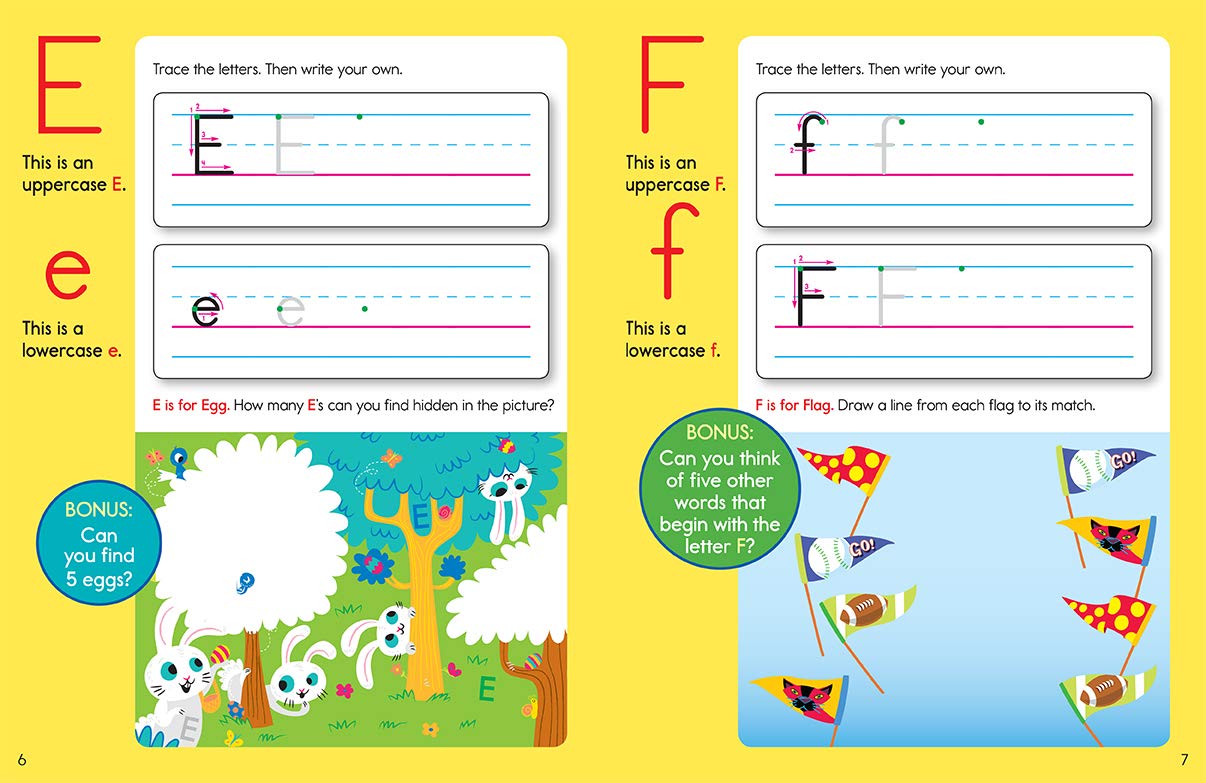 Highlights Preschool Letters Workbook by Penguin Random House 3