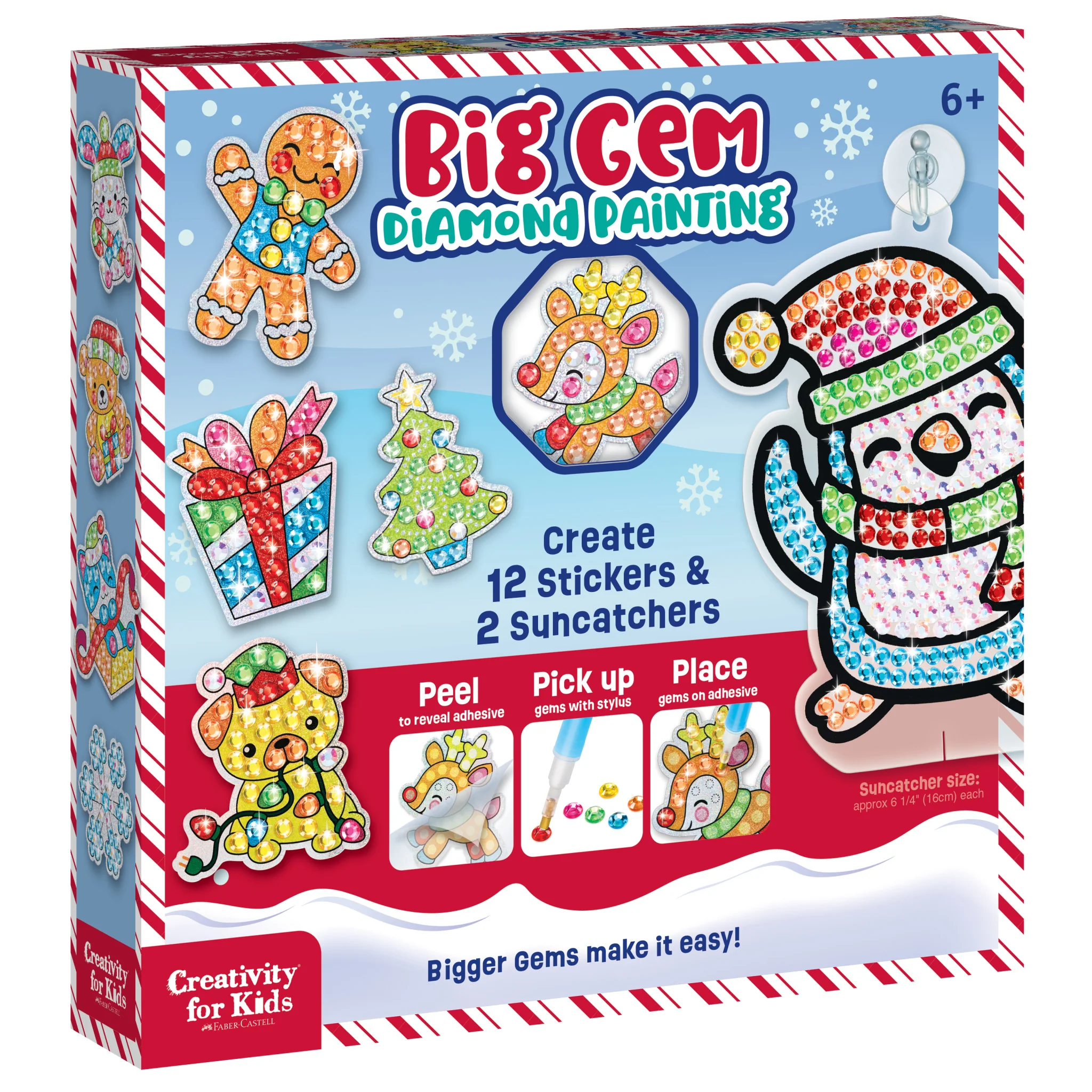 Holiday Big Gem Diamond Painting-by-Creativity for Kids