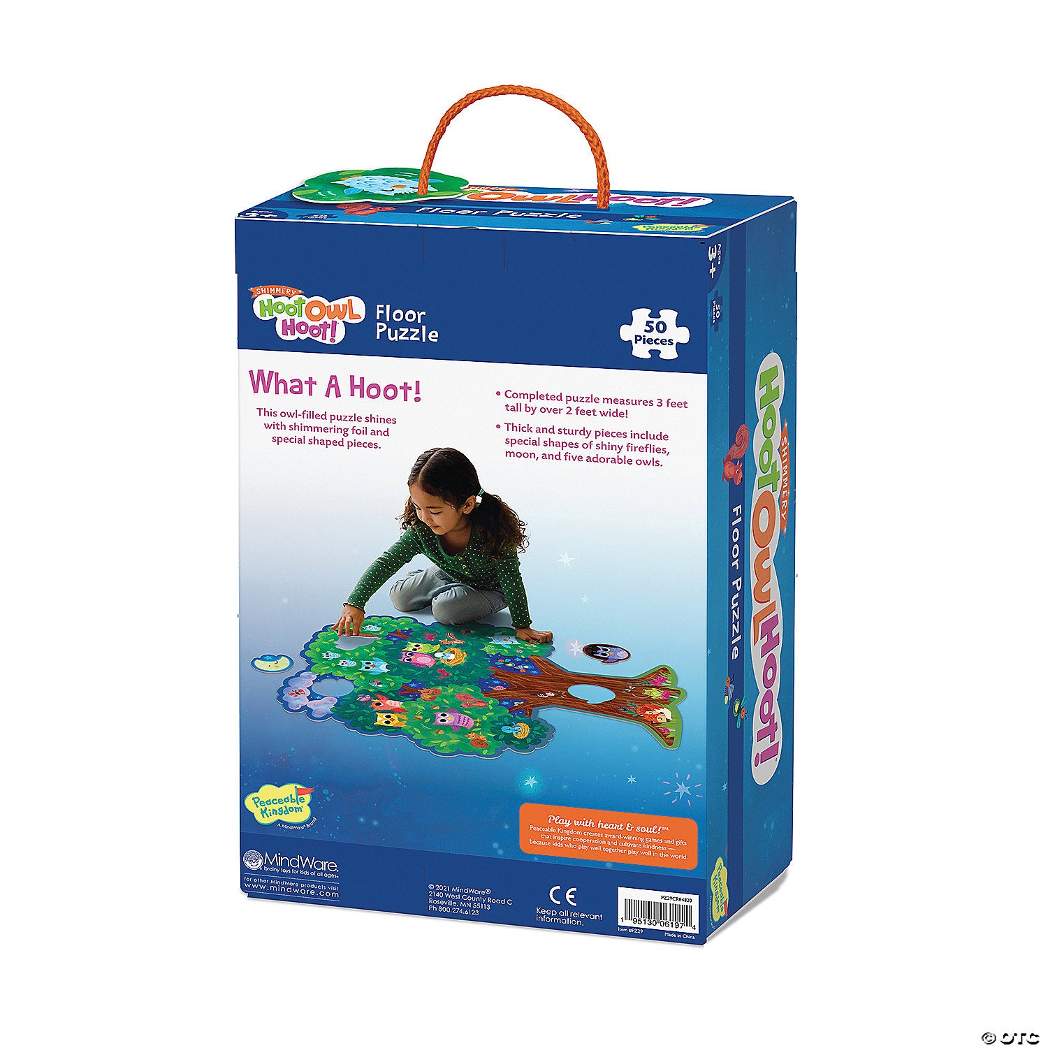 Hoot Owl Hoot Floor Puzzle by Peaceable Kingdom 1