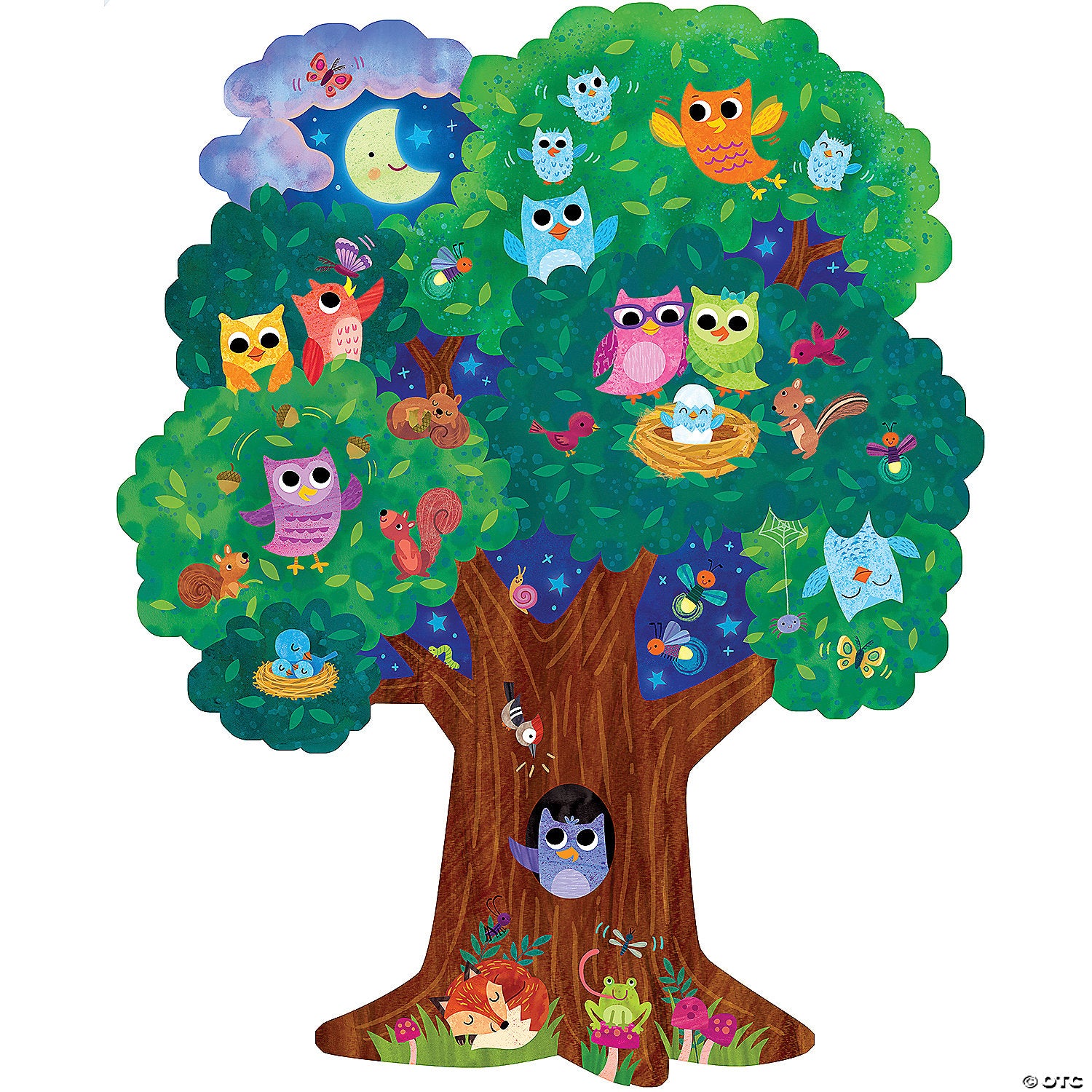 Hoot Owl Hoot Floor Puzzle by Peaceable Kingdom 2