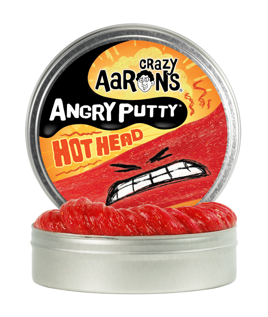 Hot Head Thinking Putty Angry Putty Series by Crazy Aarons 1
