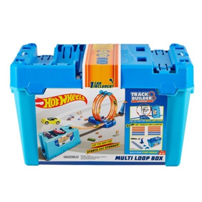 Hot Wheels Multi Loop Builder Box-by-Mattel