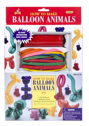 How To Make Balloon Animals Kit by Schylling