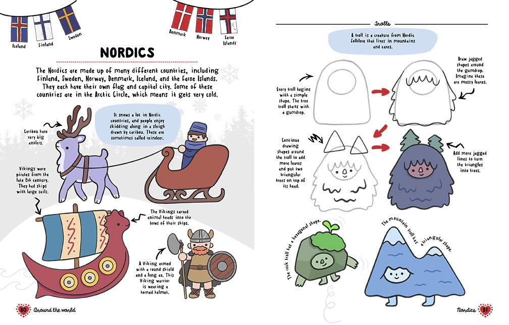 How to Draw Cute Stuff Around the World by Sterling Publishing 5