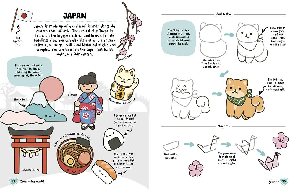 How to Draw Cute Stuff Around the World by Sterling Publishing 6