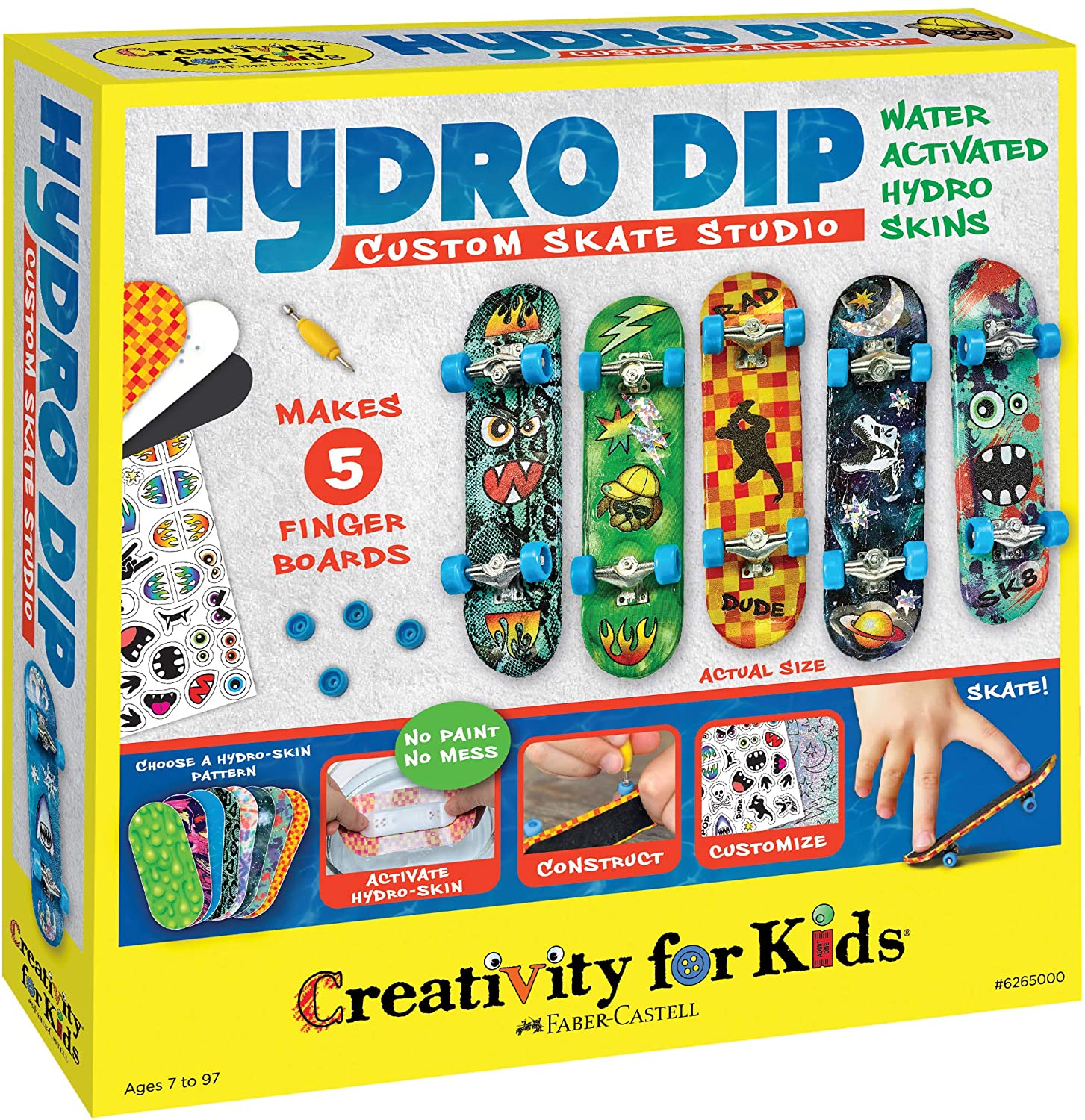 Hydro Dip Custom Skate Studio by Creativity for Kids