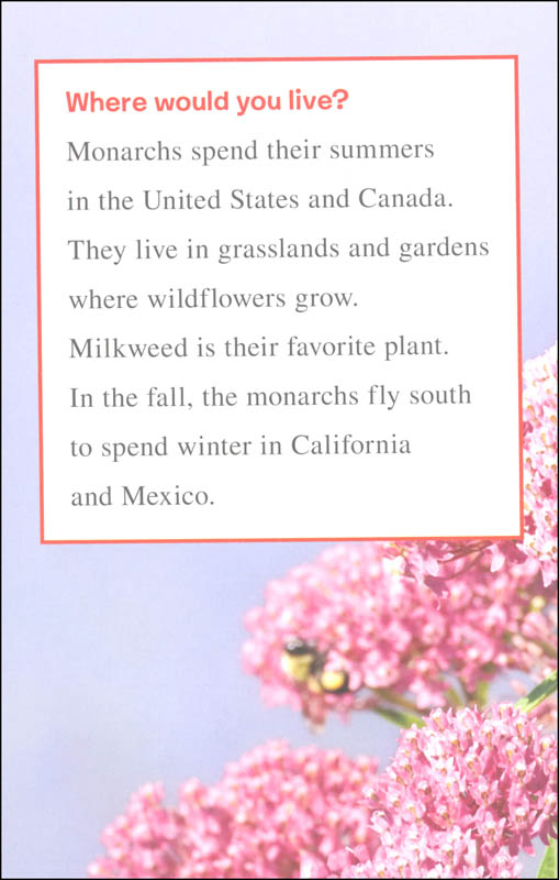 I Can Read Leve1 Ranger Rick I Wish I Was a Monarch Butterfly by Harper Collins 2