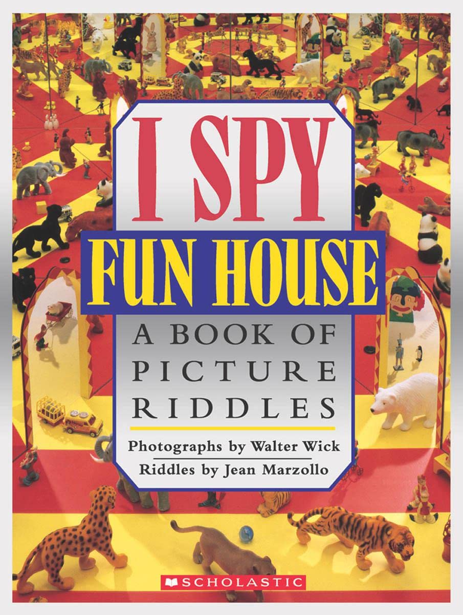 I Spy Fun House: A Book of Picture Riddles-by-Scholastic