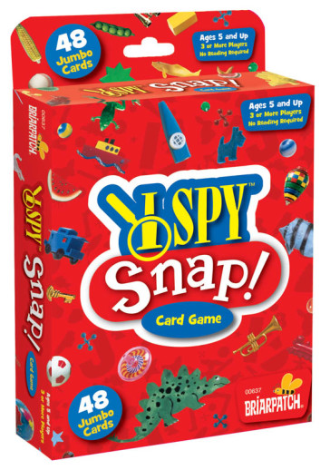 I Spy Snap Card Game-by-University Games