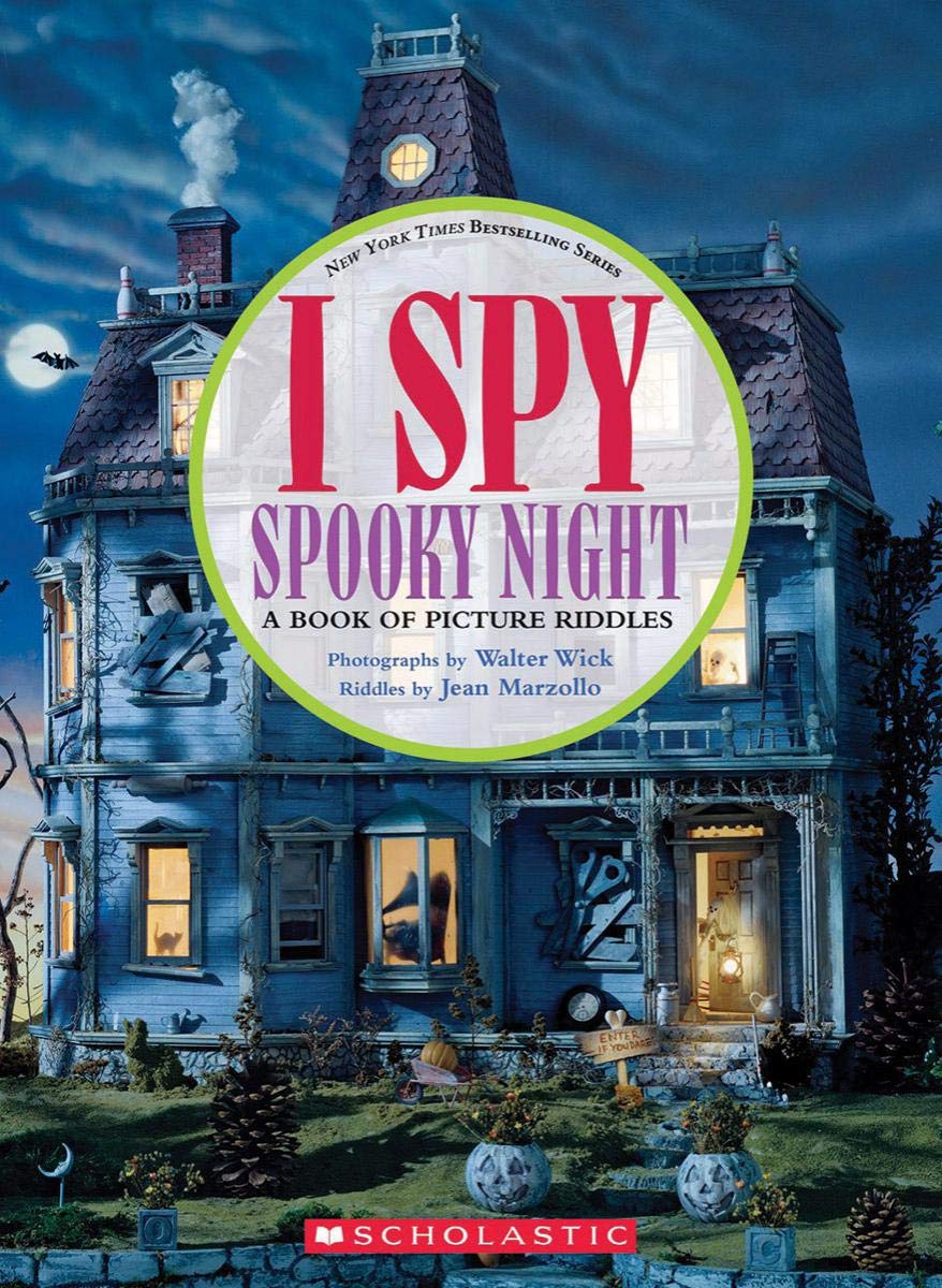 I Spy Spooky Night A Book of Picture Riddles by Scholastic
