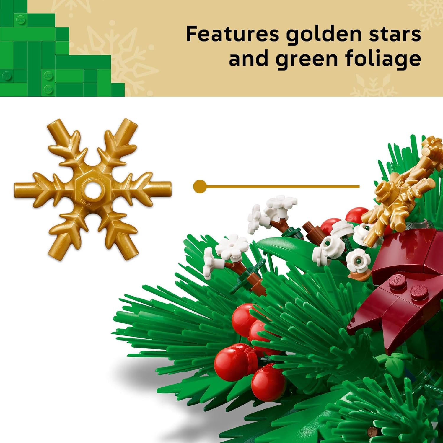LEGO Christmas Table Decoration by Lego