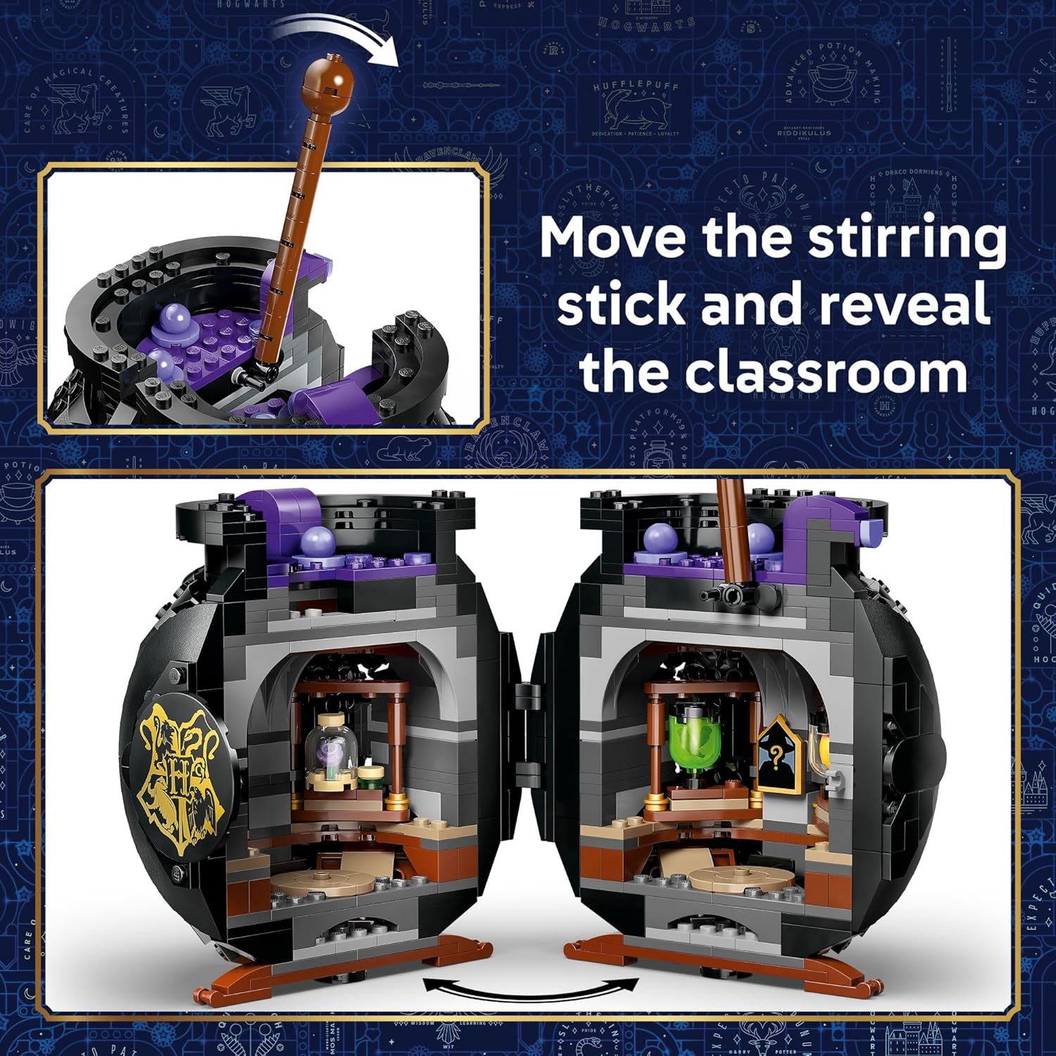 Harry Potter Cauldron: Secret Potions Classroom by Lego