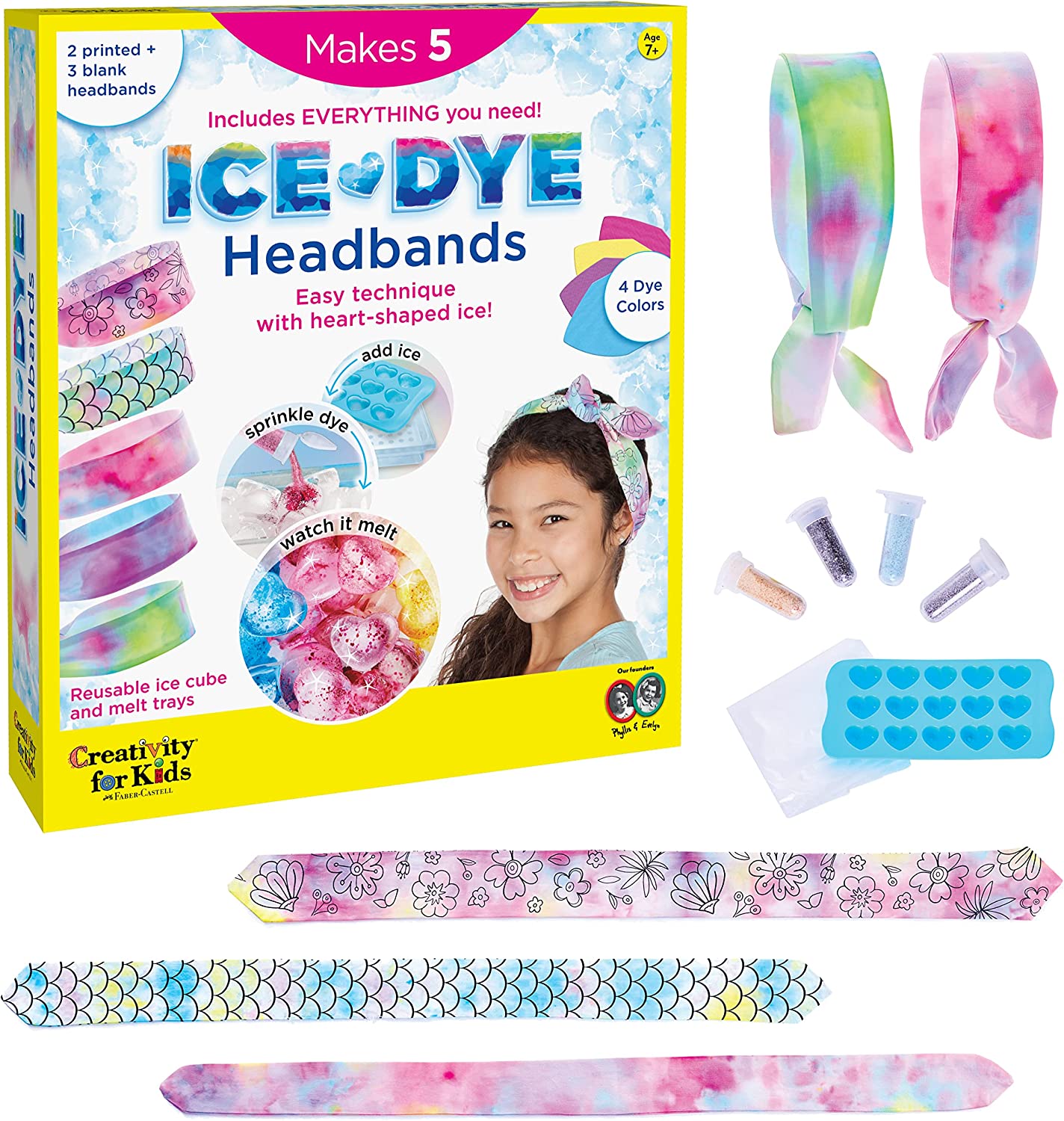 Ice Dye Headbands by Creativity for Kids