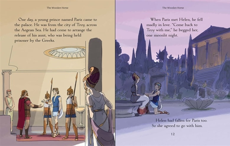 Illustrated Stories from the Greek Myths by Usborne 3