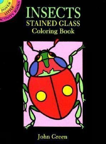 Insects Stained Glass Coloring Book by Dover Publications
