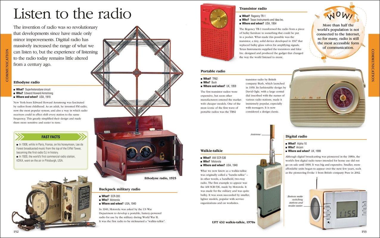 Inventions A Visual Encyclopedia by Dorling Kindersley 3