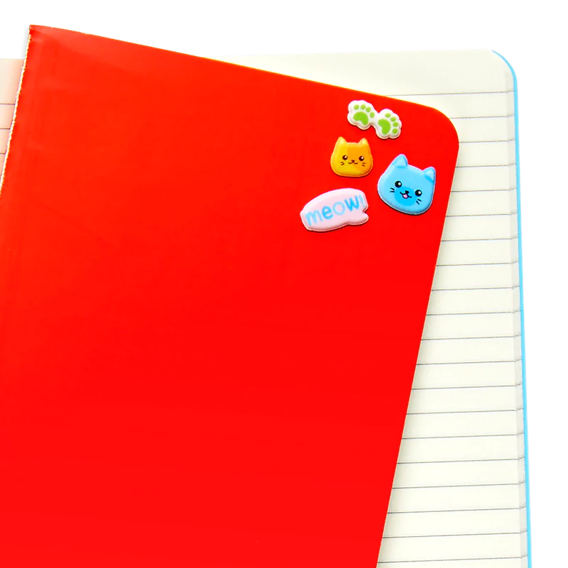 Itsy Bitsy Colorful Cats Stickers by Ooly 1