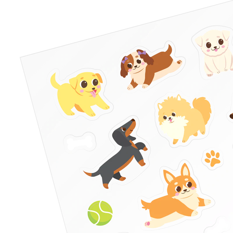 Itsy Bitsy Puppy Love Stickers by Ooly 2