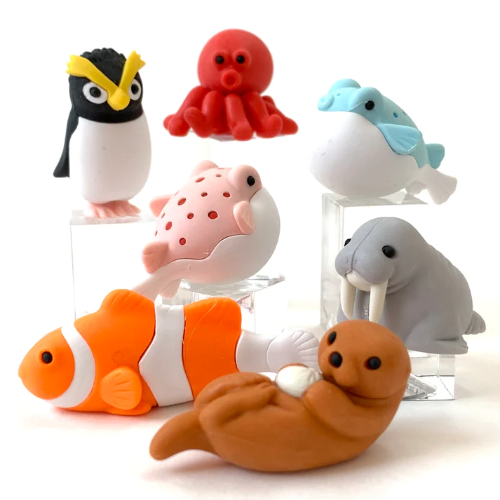 Iwako Sea Friends Eraser-by-Iwako