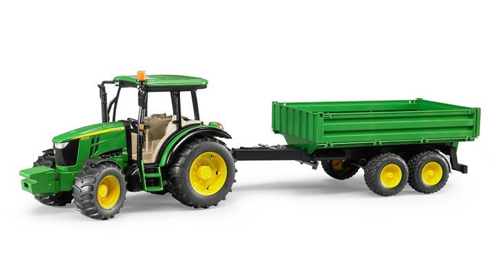 John Deere with Tipping Trailer by Bruder