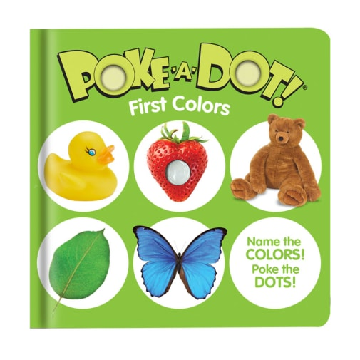 Poke-a-Dot: First Colors Board Book by Melissa & Doug