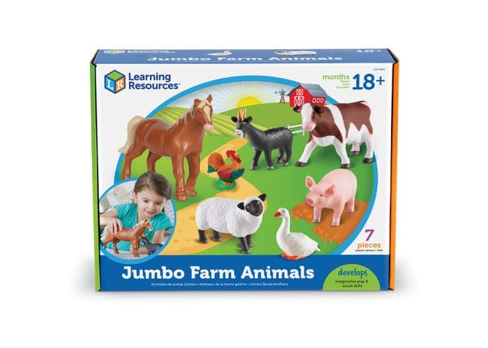 Jumbo Farm Animals by Learning Resources 1