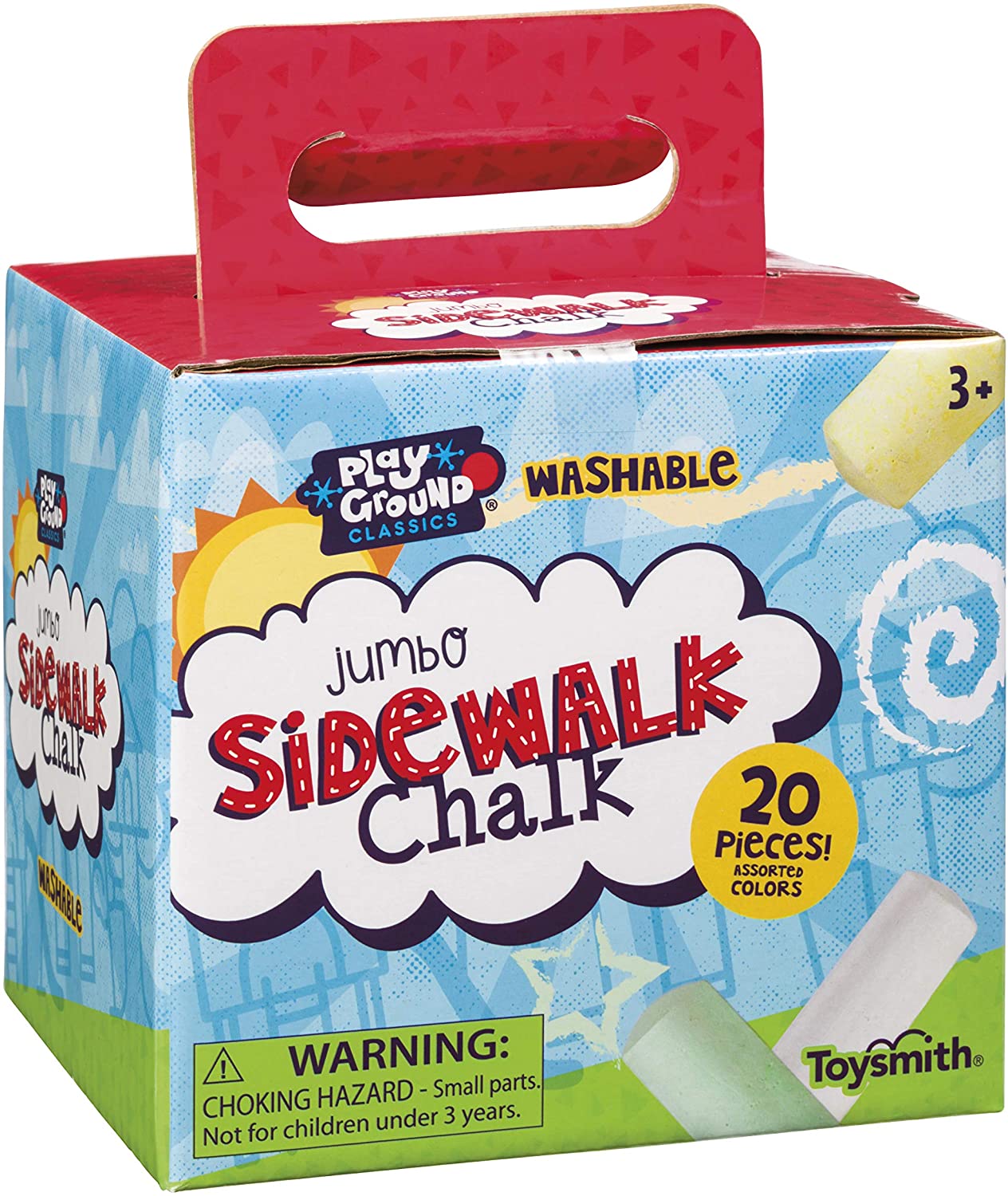 Jumbo Sidewalk Chalk by Toysmith