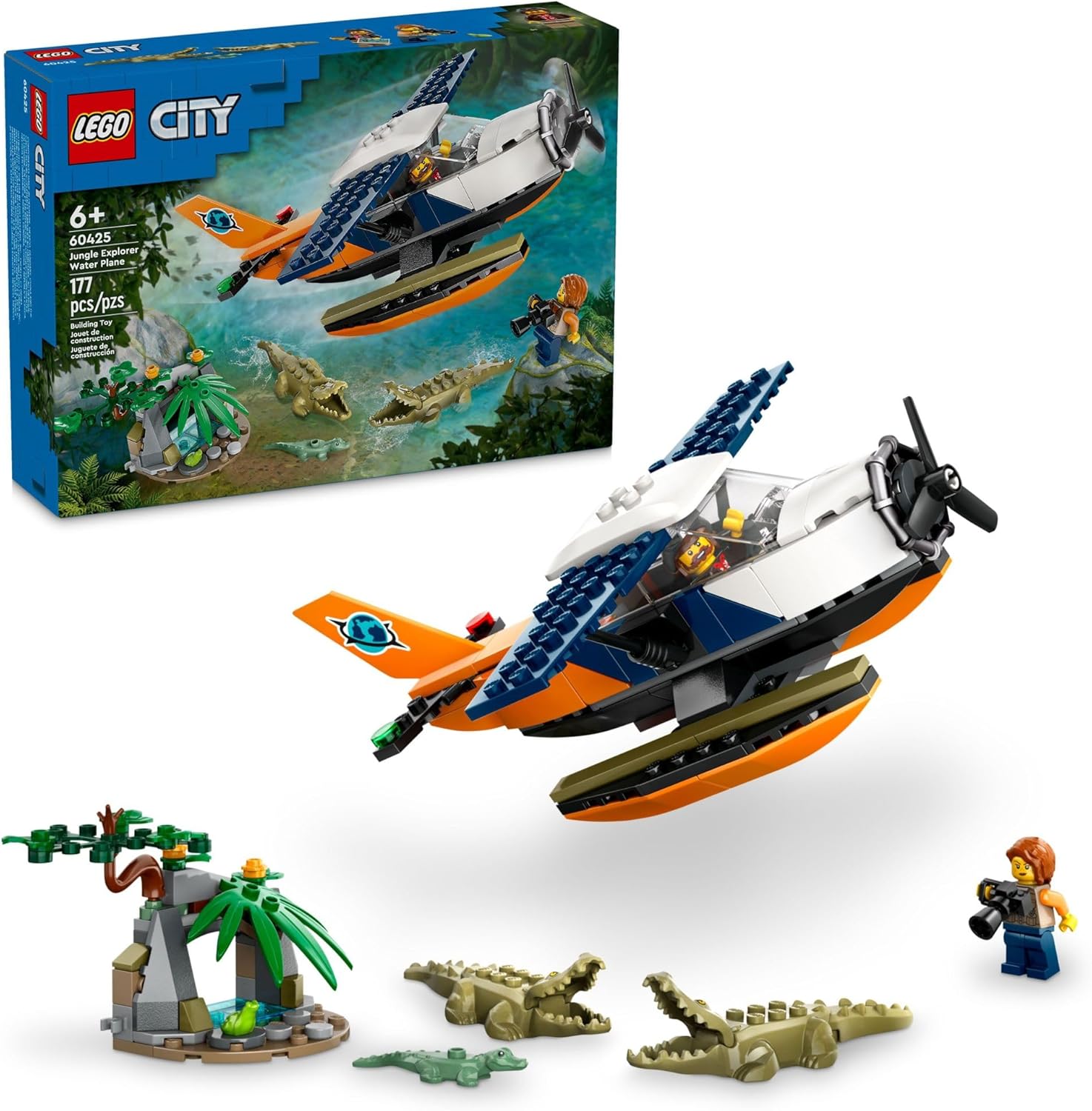 Jungle Explorer Water Plane-by-Lego