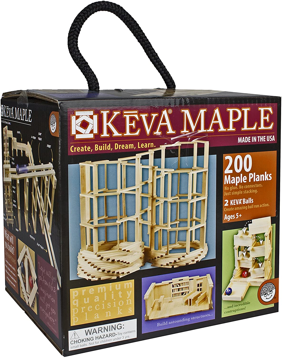 KEVA Maple 200 Plank Set by MindWare